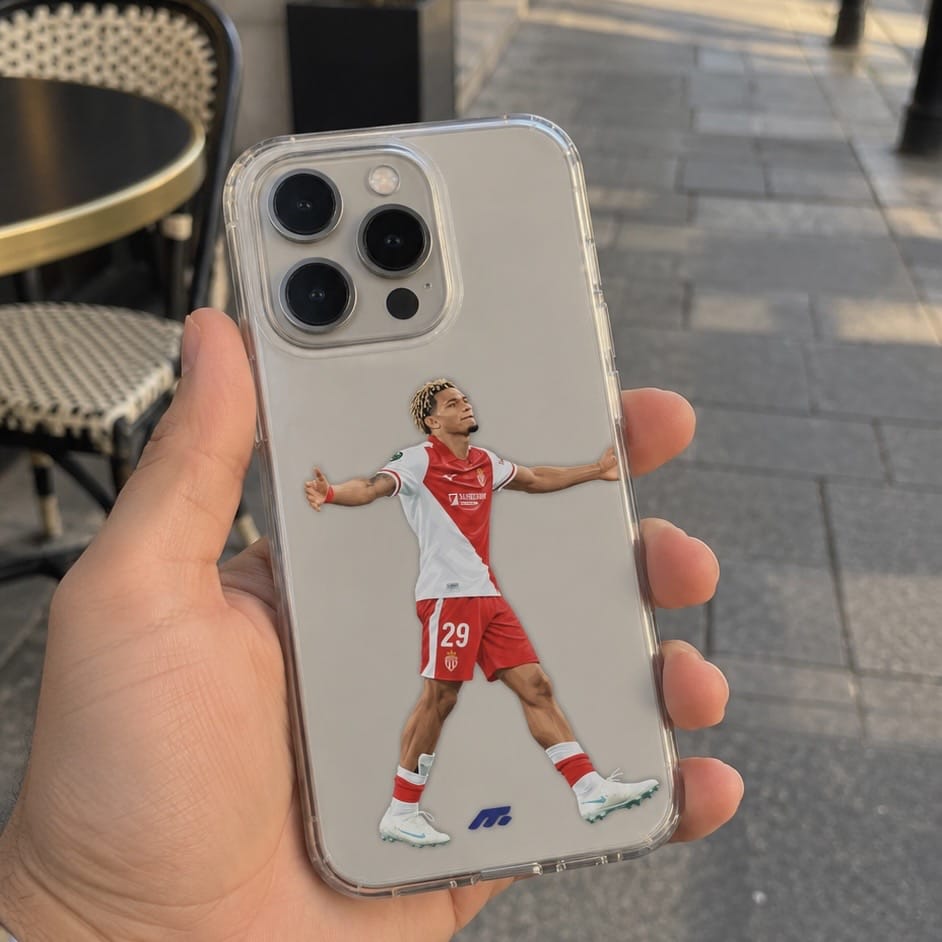 Coque de téléphone Désiré Doué Équipe de France,