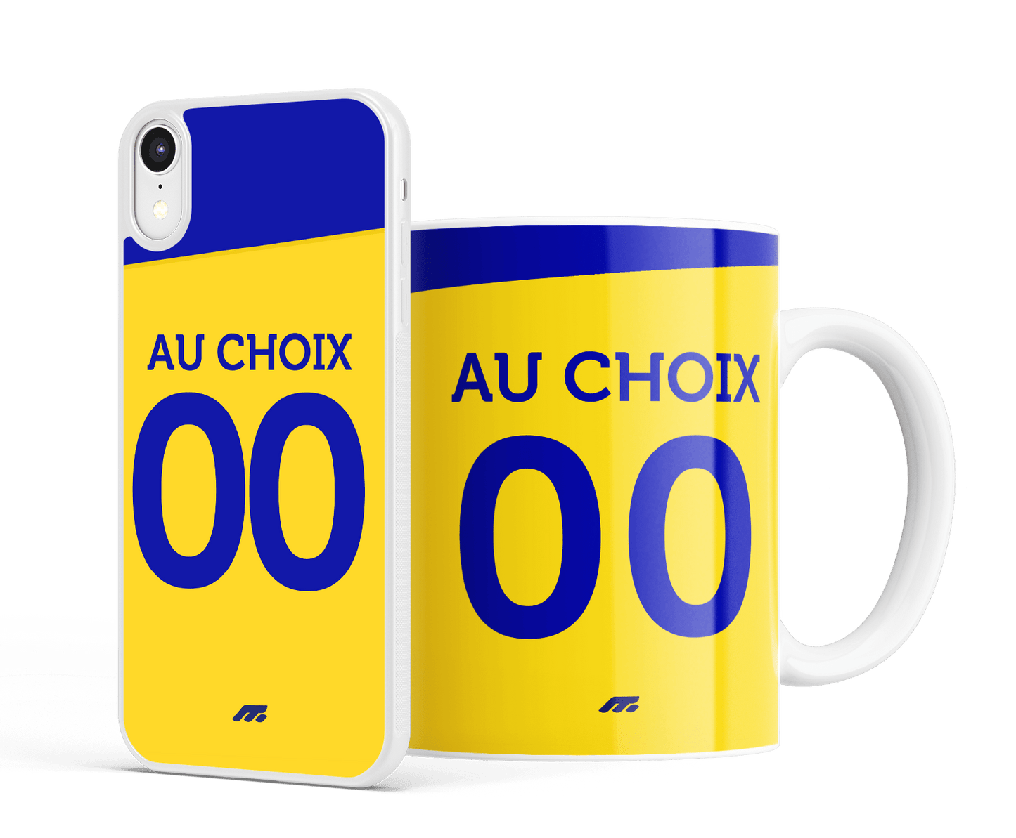 Coque football personnalisable pour téléphone - iPhone, Samsung, Google, Xiaomi, Oppo
