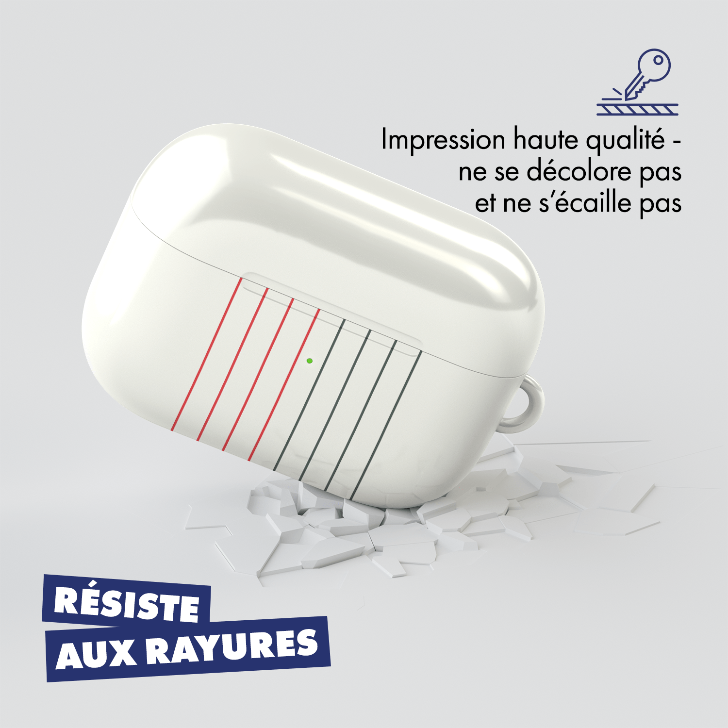 Coque pour AirPods & Samsung buds football Chelsea FC