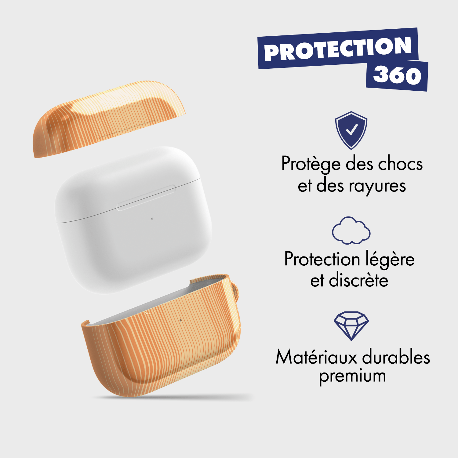 Coque pour AirPods & Samsung buds football Chelsea FC