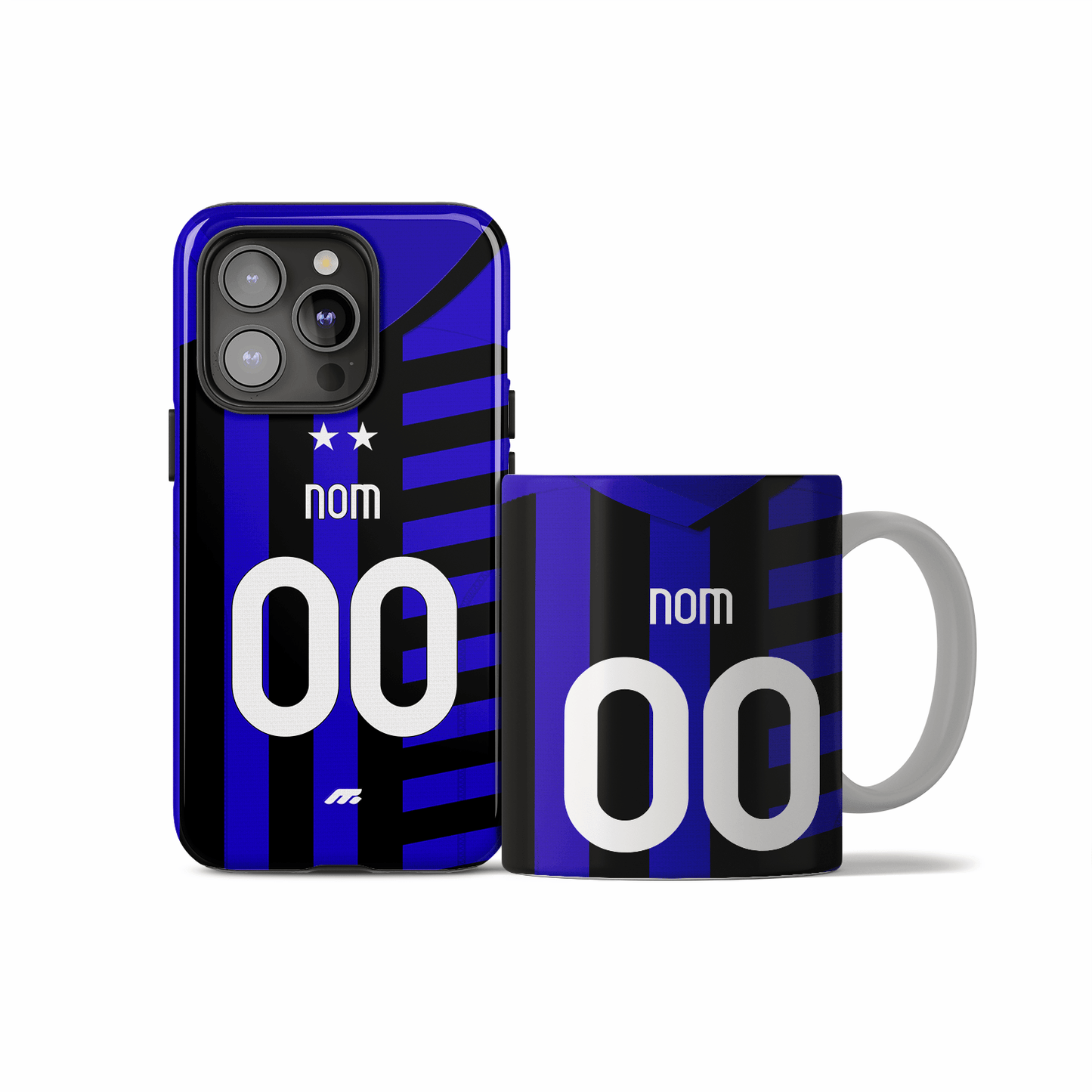 Coque Internazionale Milano football personnalisable pour téléphone - iPhone, Samsung, Google, Xiaomi, Oppo
