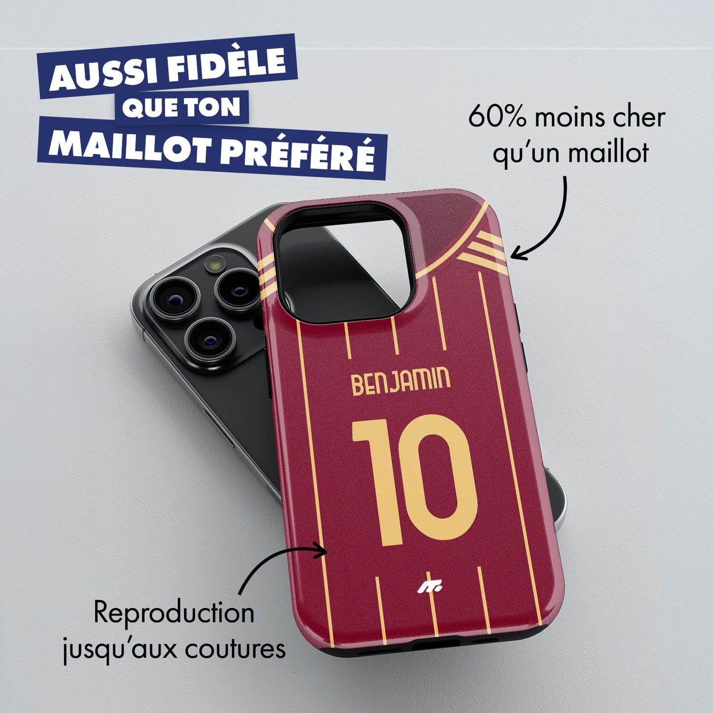 Coque AS Roma football personnalisable pour téléphone