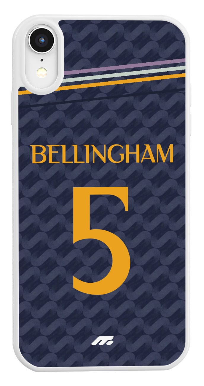 Coque de protection personnalisée de Bellingham au Real Madrid pour téléphone