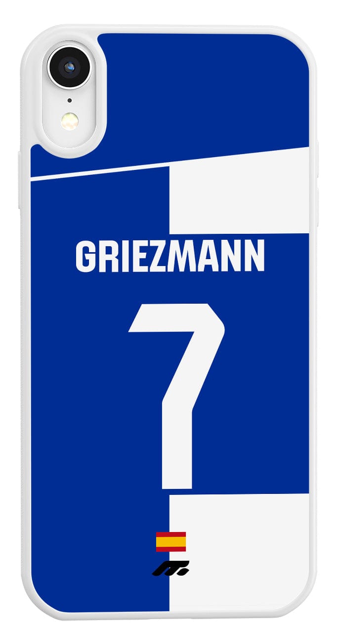 Coque de protection personnalisée de Griezmann à l'Atletico Madrid pour téléphone