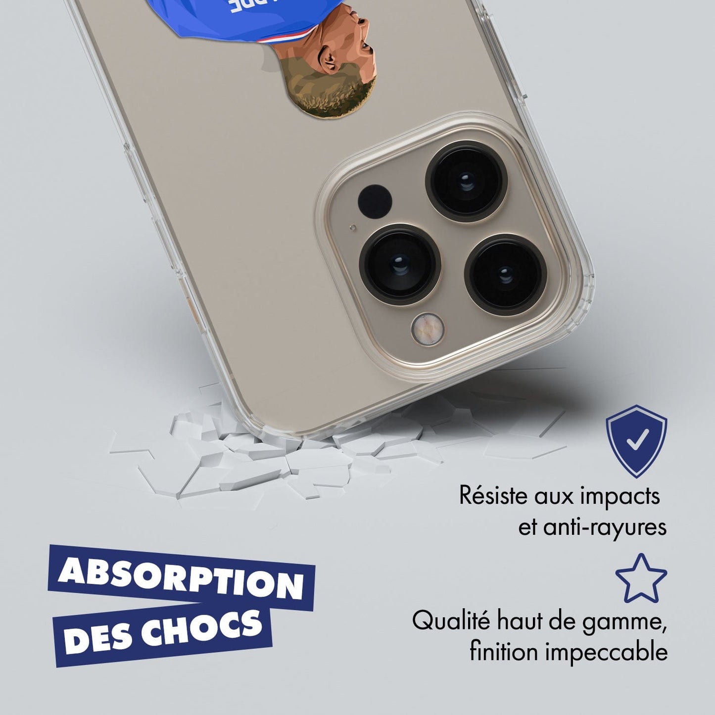 Coque Kylian Mbappé de Football Equipe de France