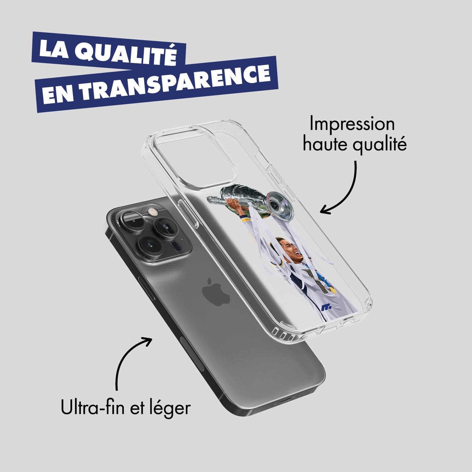 Coque Jude Bellingham de Football Real Madrid CF