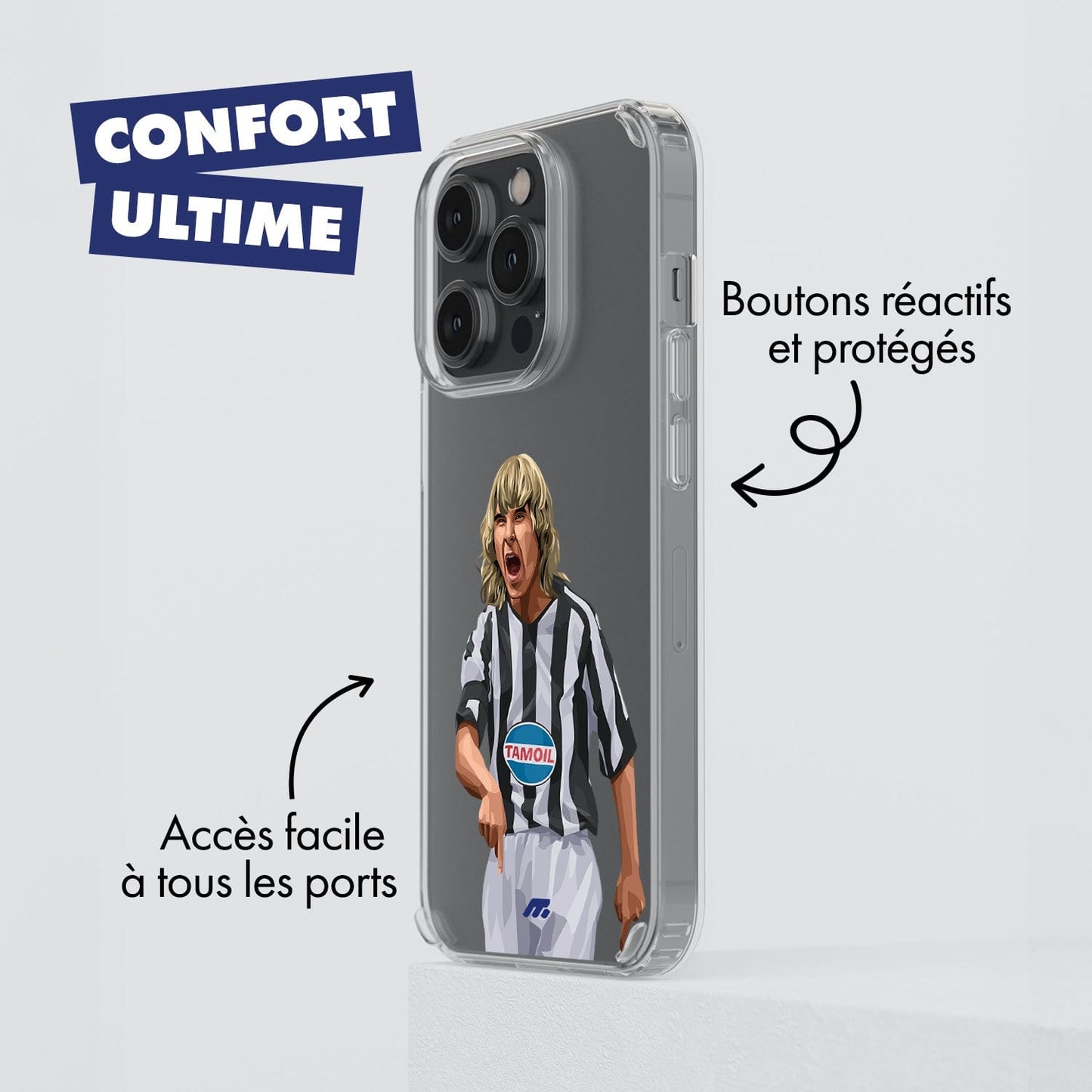 Coque Pavel Nedvěd de Football Juventus Football Club
