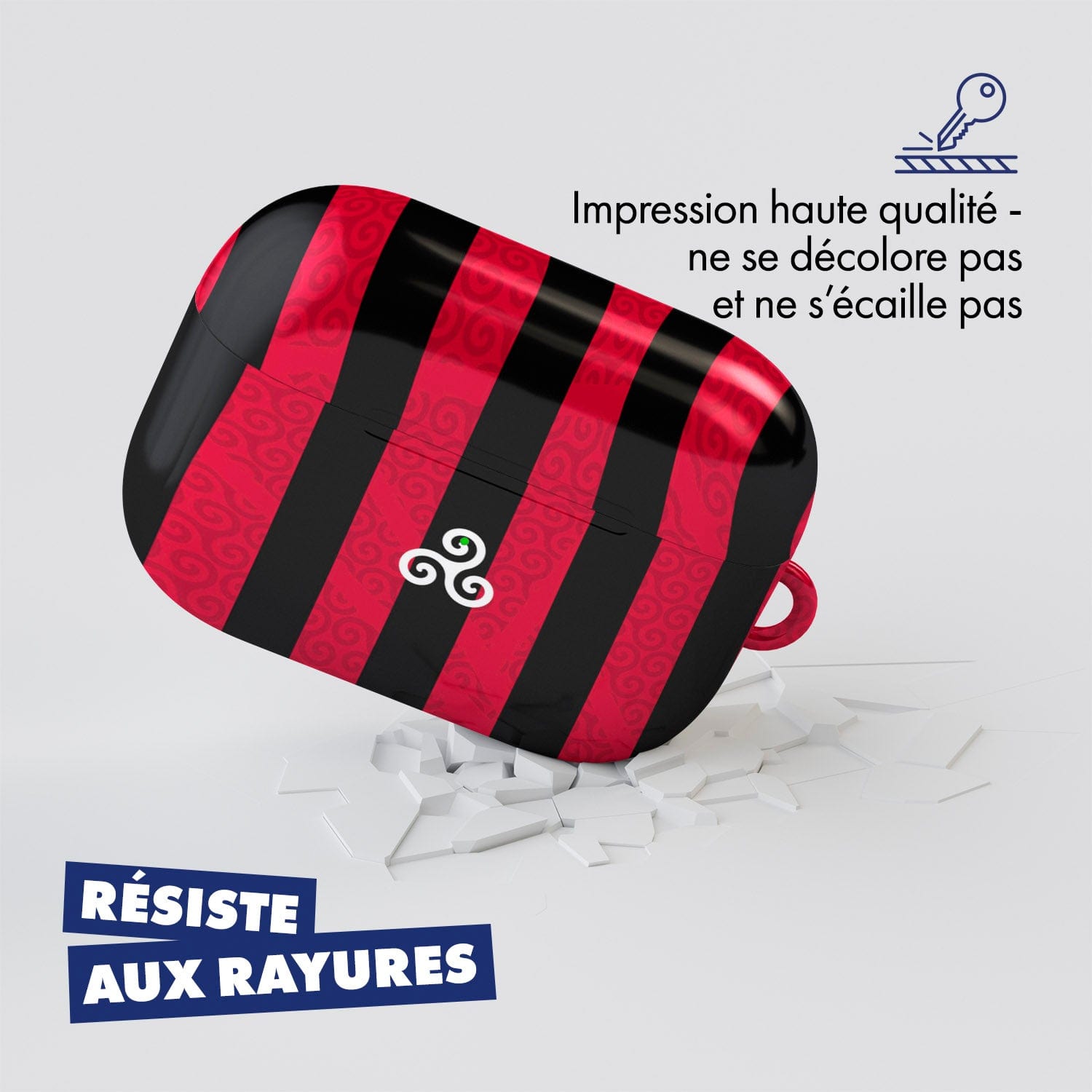 GUINGAMP - BOITIER D'ÉCOUTEURS