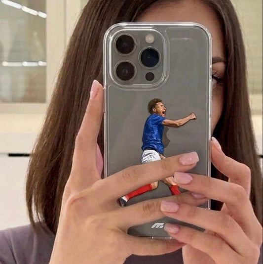 Coque de téléphone Désiré Doué Équipe de France,