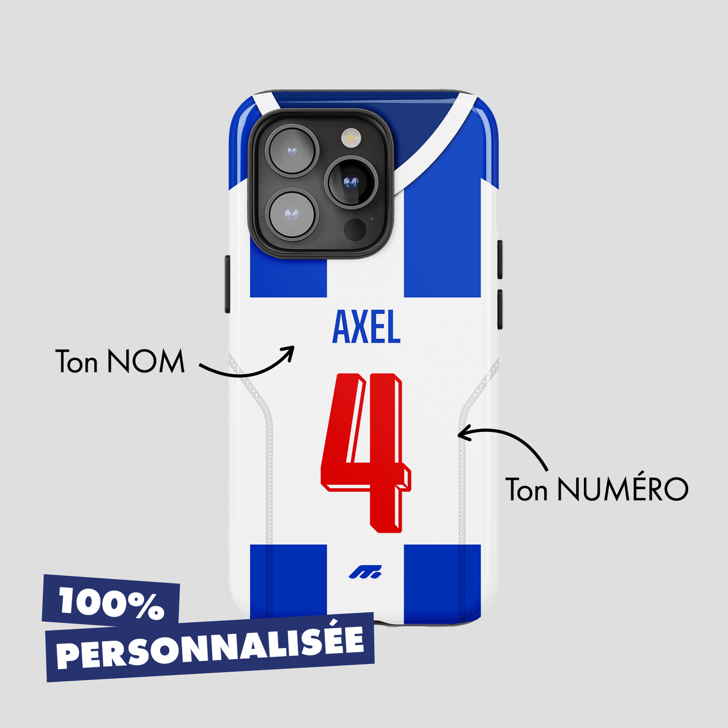 Coque de téléphone Fc Porto personnalisé de football