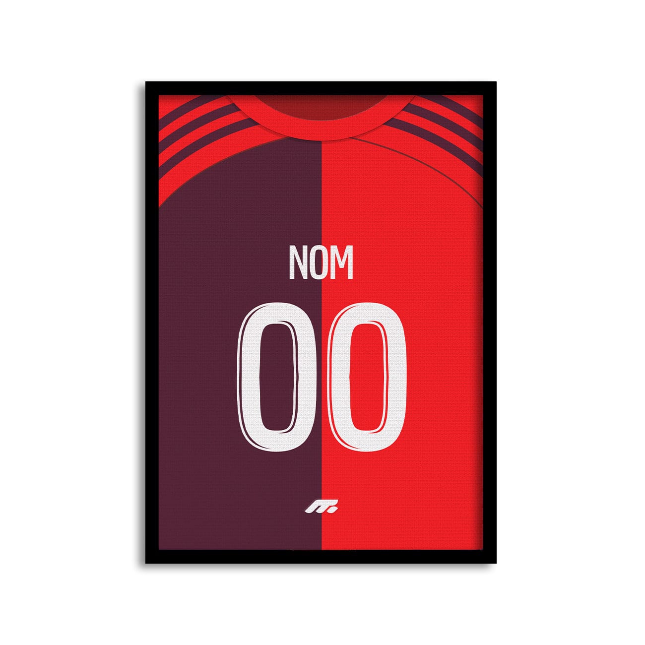 Affiche ANNECY football personnalisable à imprimer