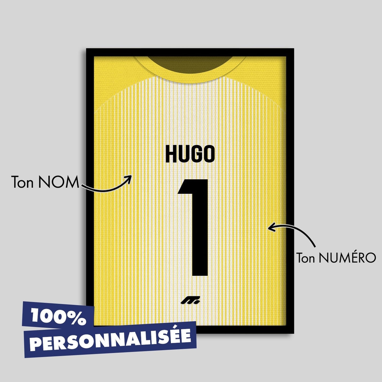 Affiche Atletico Madrid football personnalisable à imprimer