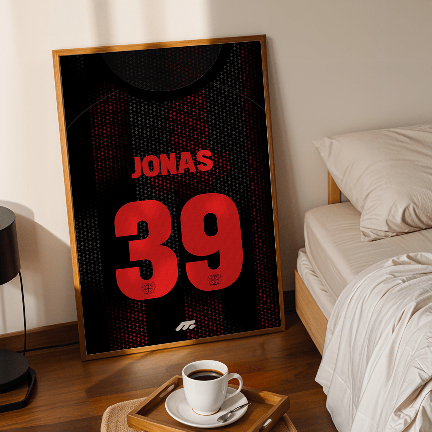 Affiche BAYER LEVERKUSEN football personnalisable à imprimer