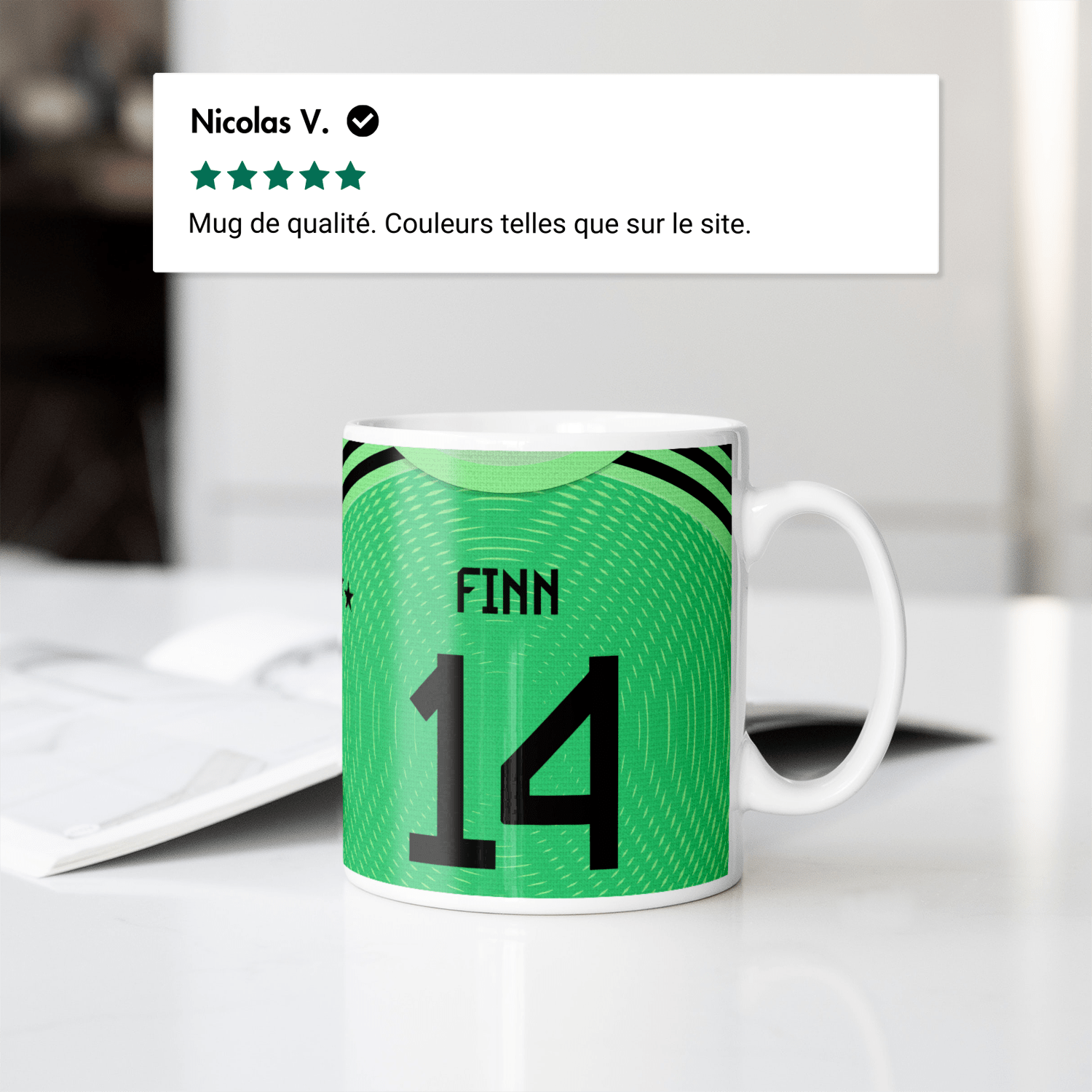 Mug Bayern Munich football personnalisable