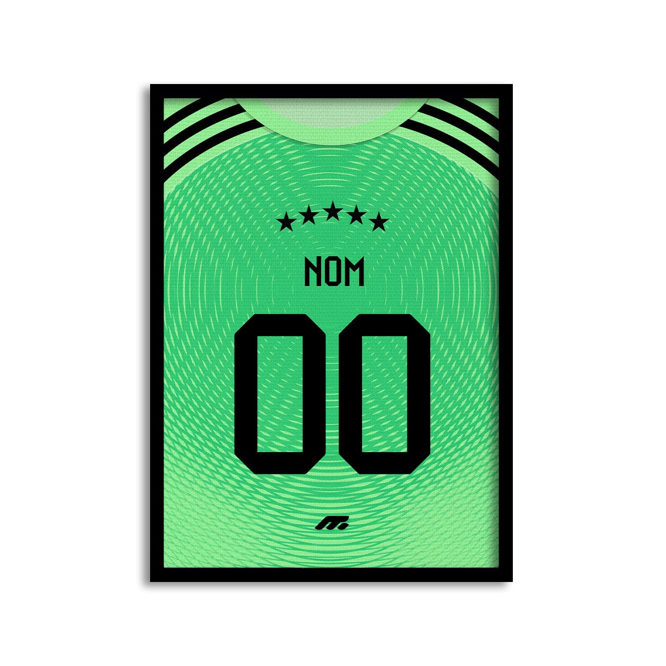 Affiche Bayern Munich football personnalisable à imprimer