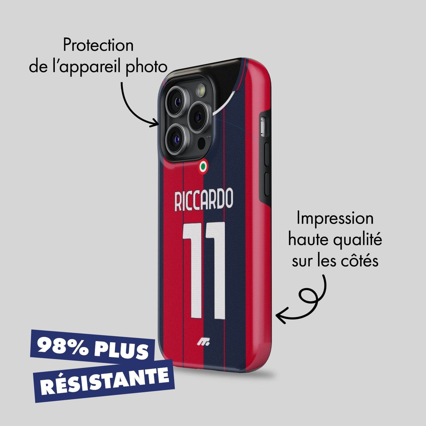 Coque de téléphone BOLOGNE personnalisable pour téléphone