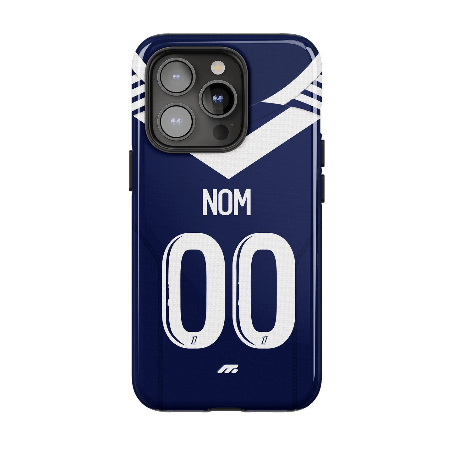 Coque de téléphone Girondins de Bordeaux personnalisable pour téléphone