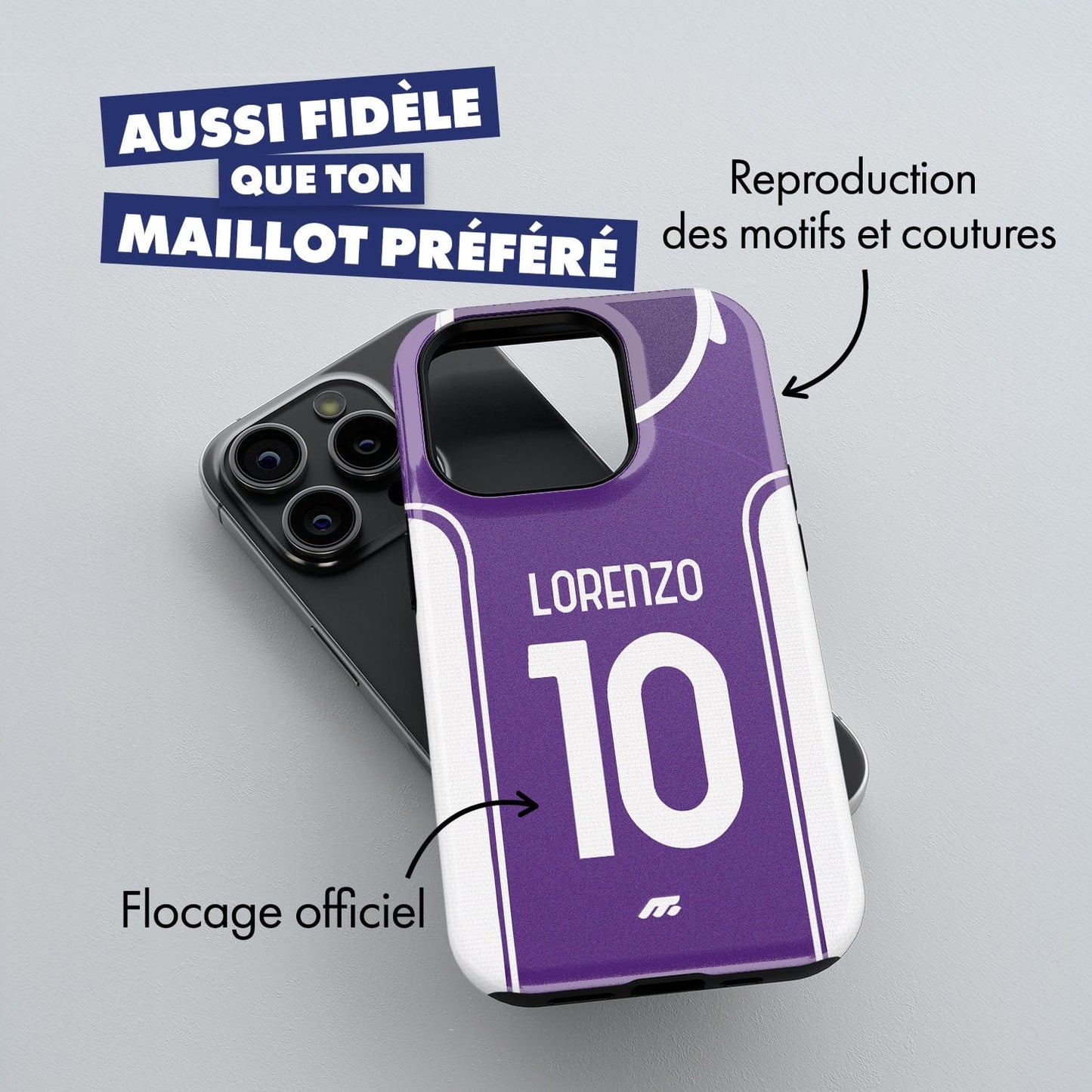 Coque de téléphone Fiorentina personnalisable pour téléphone