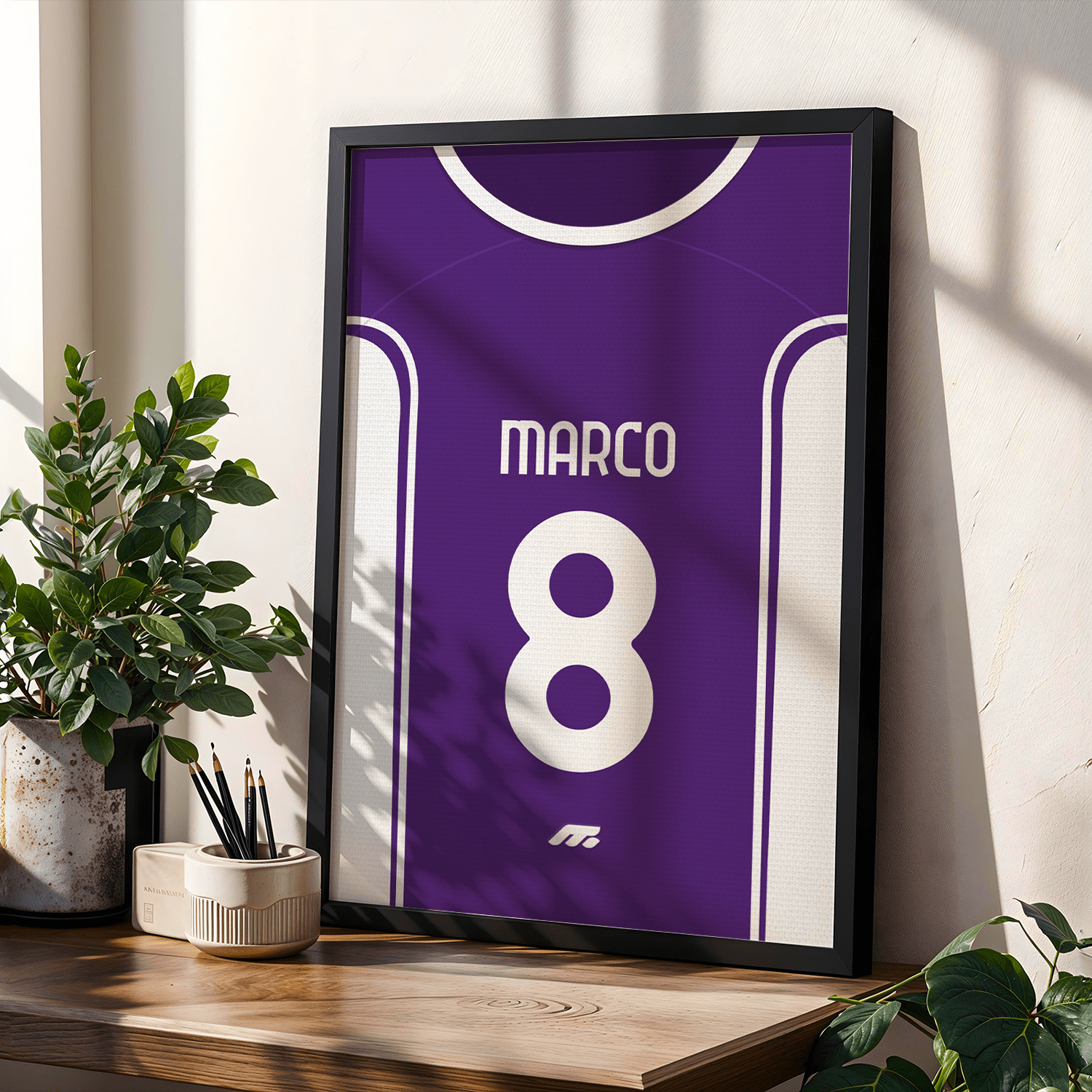 Affiche FIORENTINA football personnalisable à imprimer