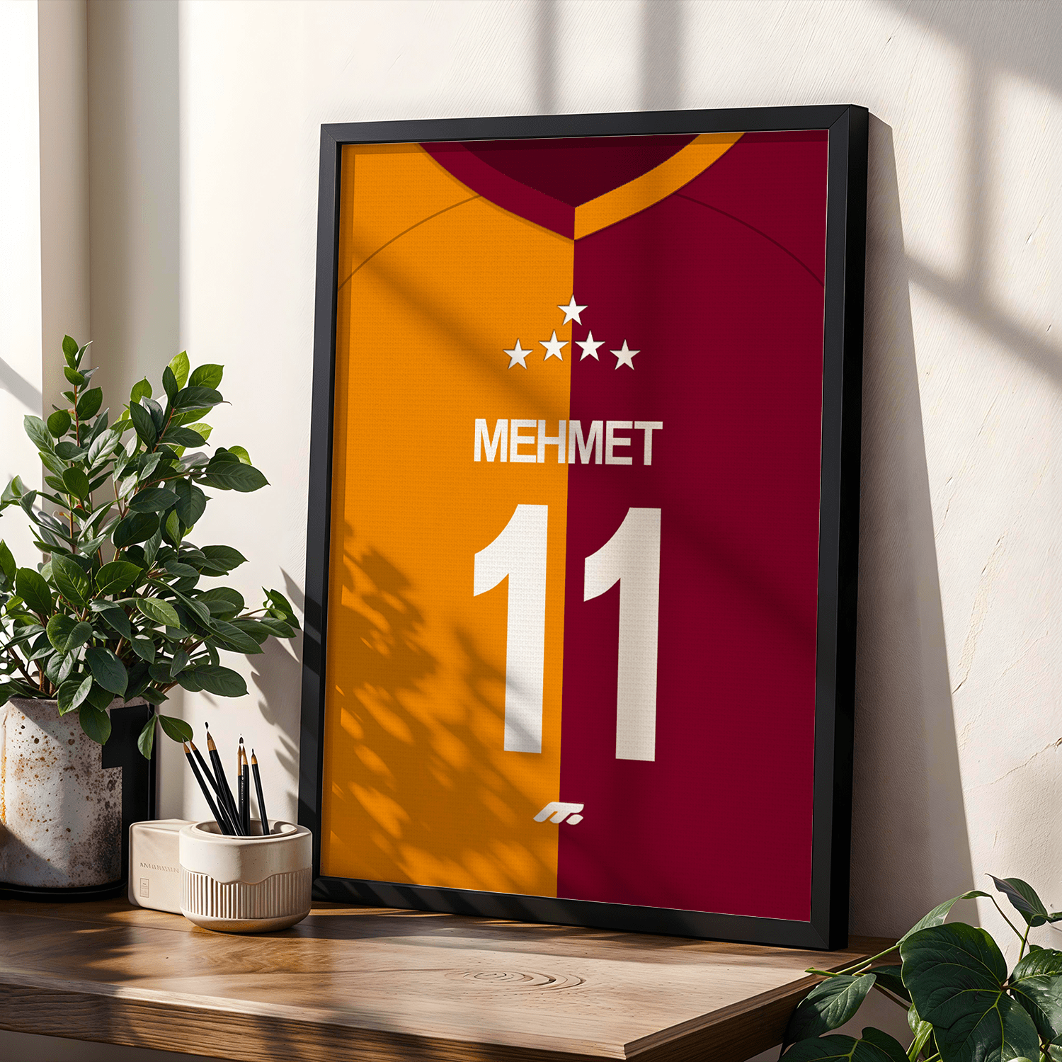 Affiche Galatasaray football personnalisable à imprimer