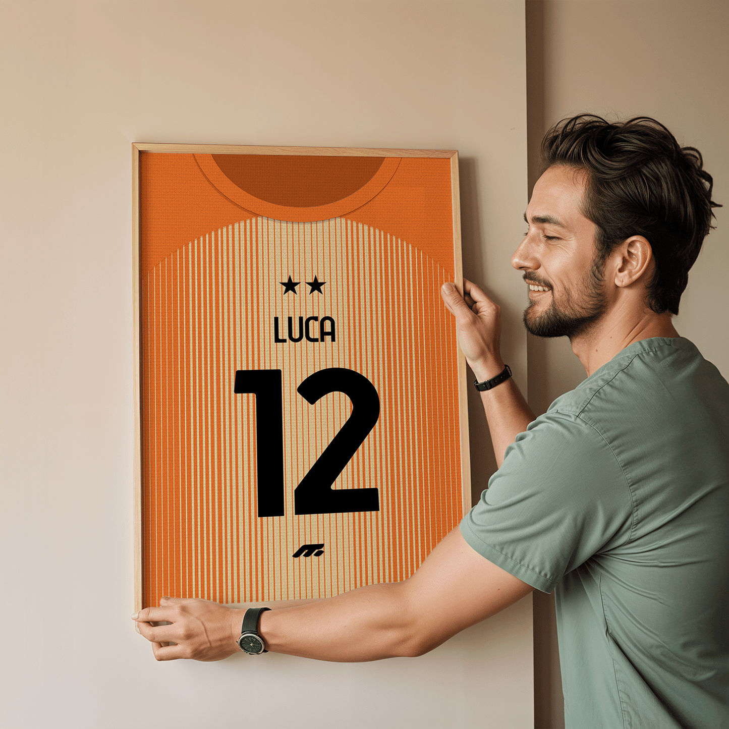 Affiche Inter Milan football personnalisable à imprimer