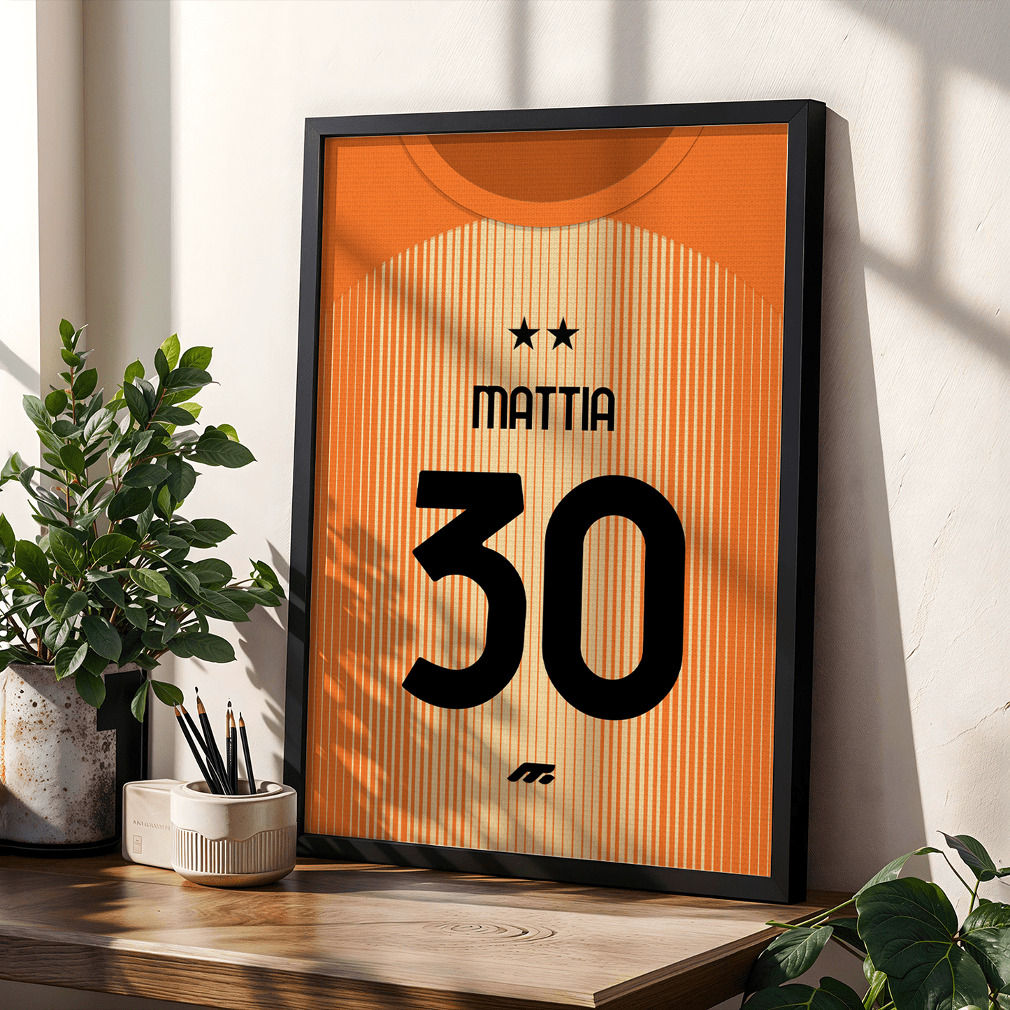 Affiche Inter Milan football personnalisable à imprimer