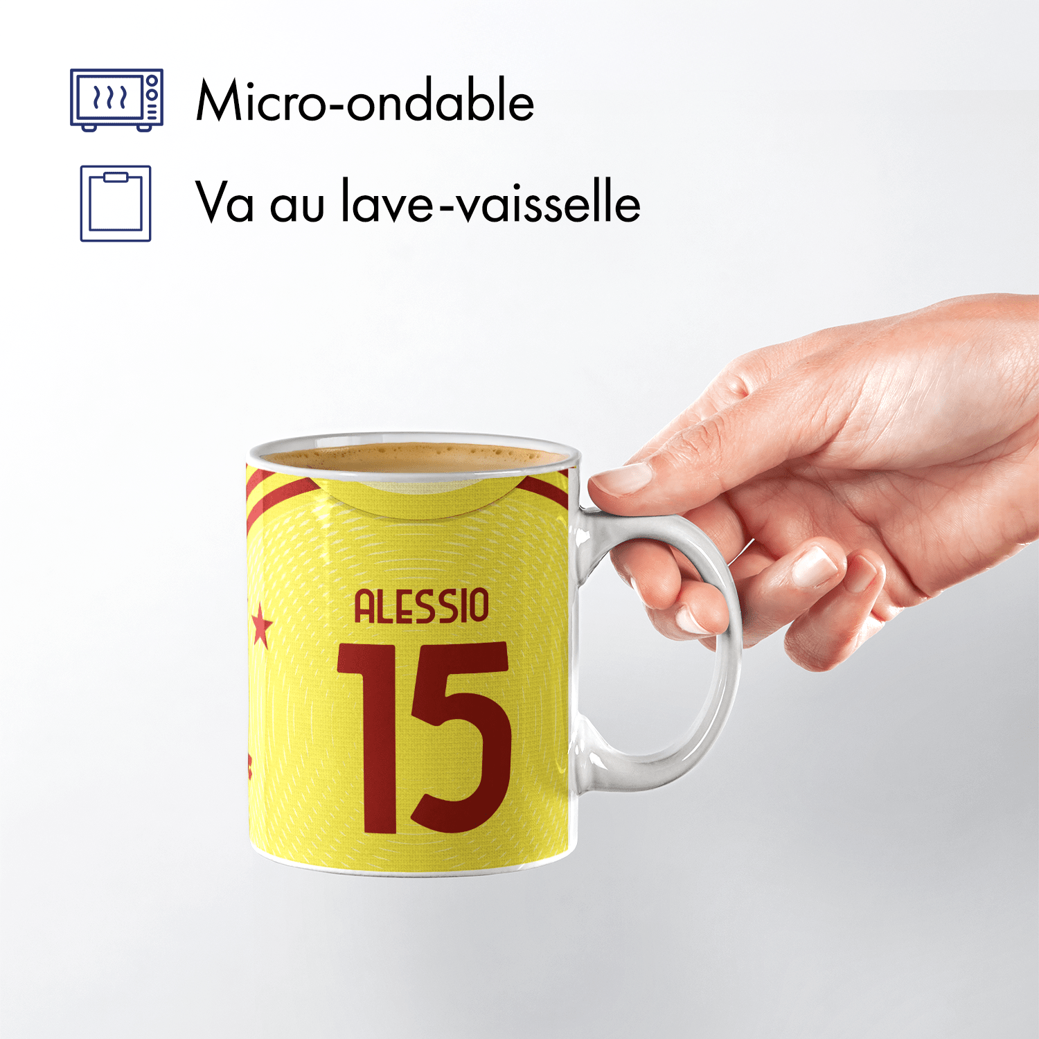 Mug Juventus Football Club football personnalisable