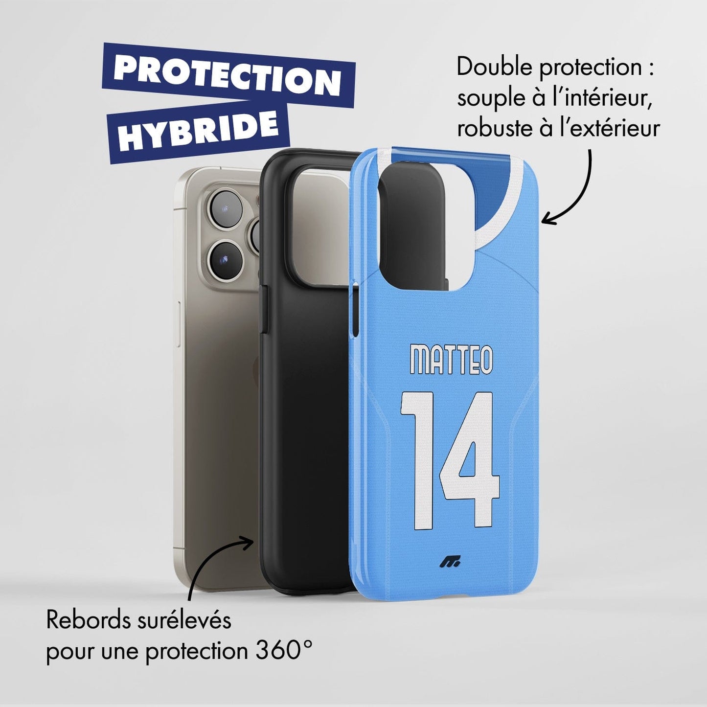 Coque de téléphone Lazio Roma personnalisable pour téléphone