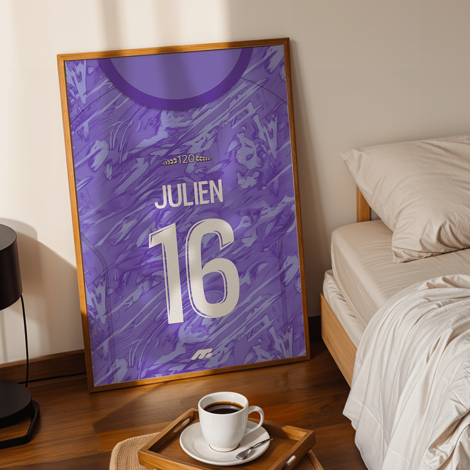 Affiche LENS football personnalisable à imprimer