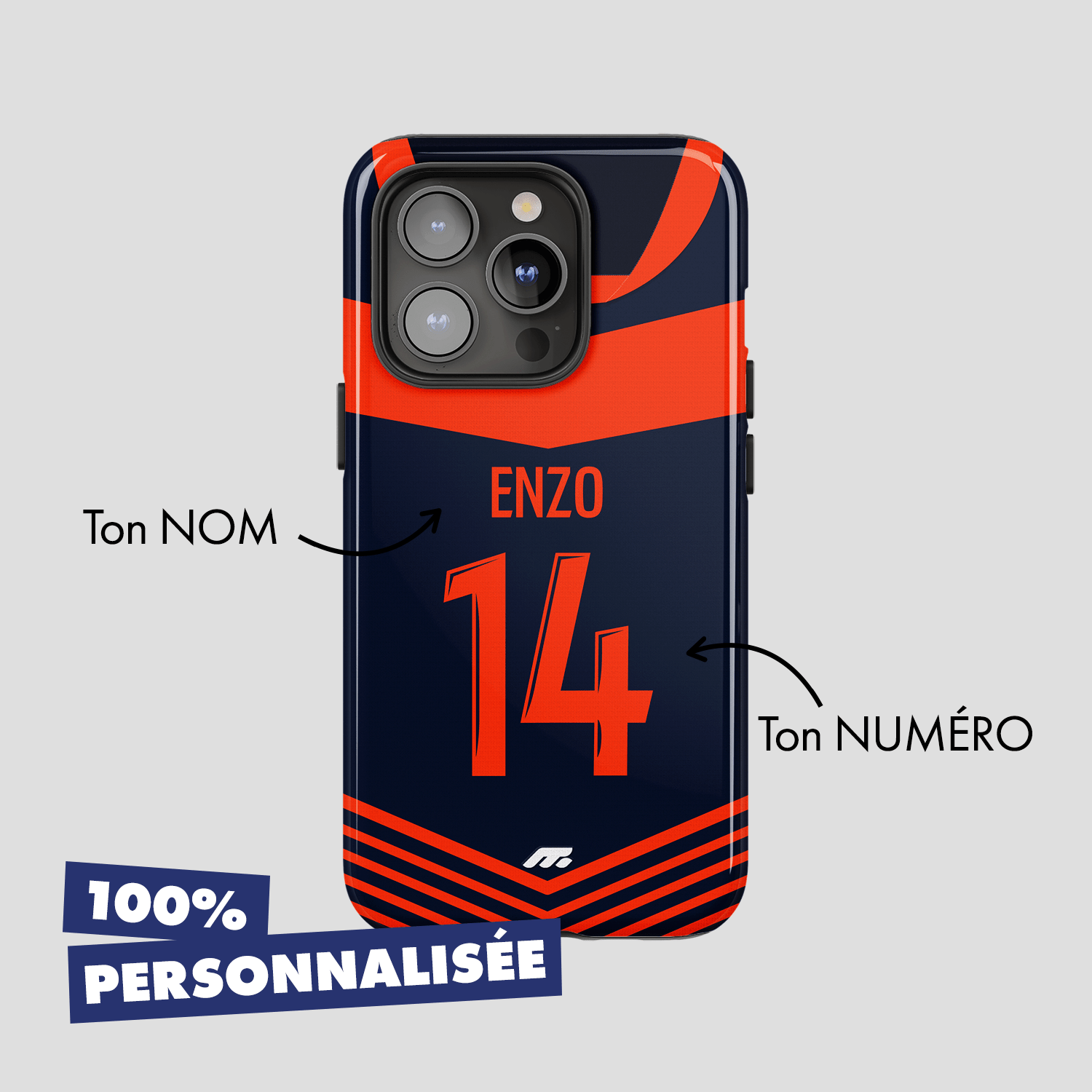 Coque Montpellier Hérault SC football personnalisable pour téléphone - iPhone, Samsung, Google, Xiaomi, Oppo