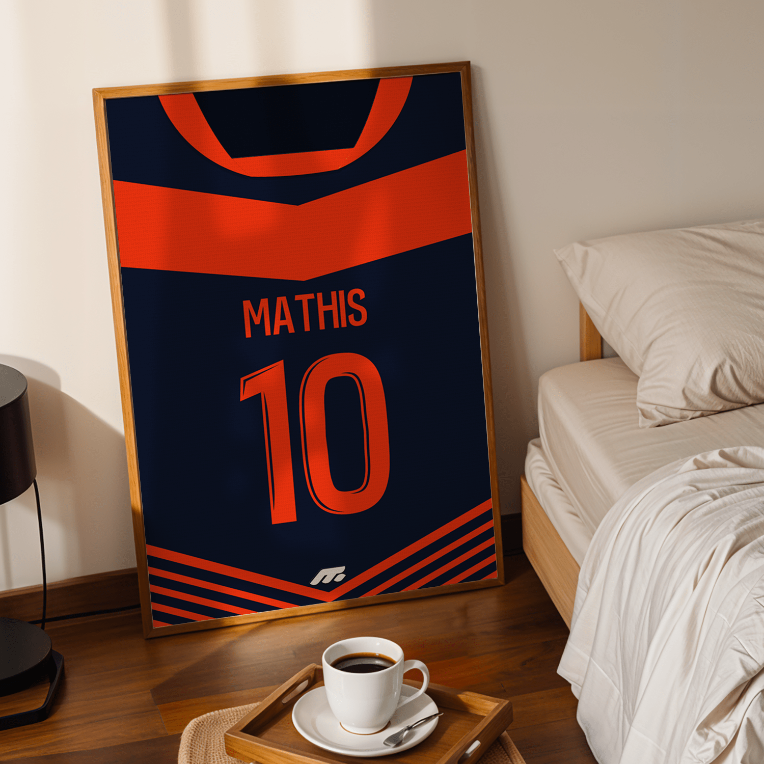 Affiche MONTPELLIER football personnalisable à imprimer