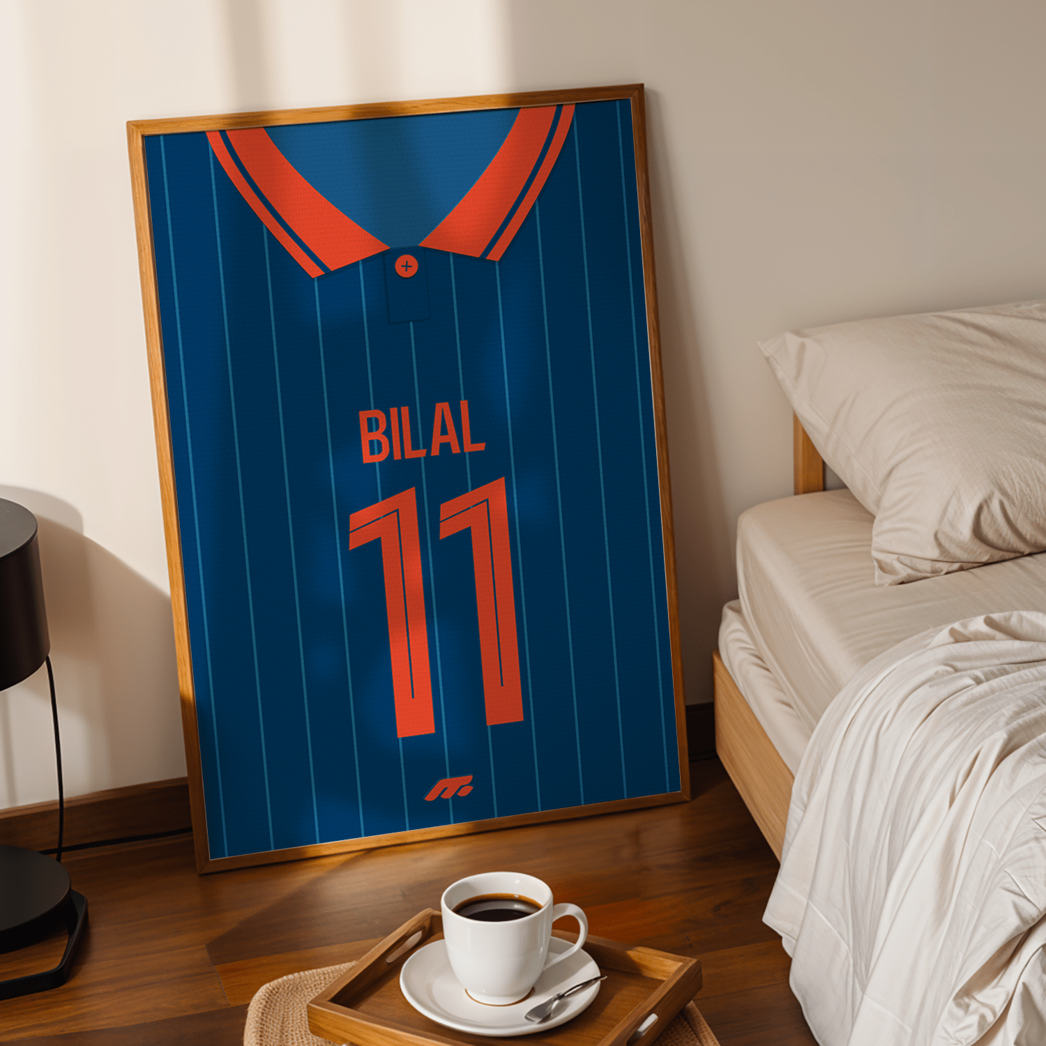 Affiche NICE football personnalisable à imprimer