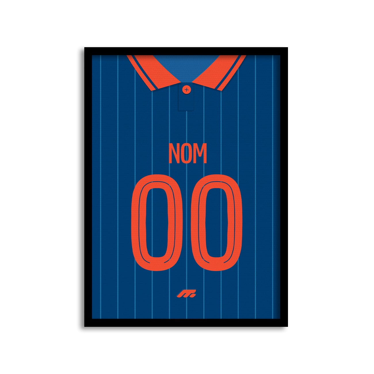 Affiche NICE football personnalisable à imprimer