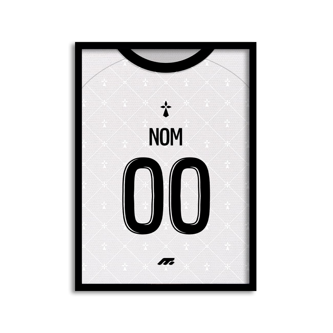 Affiche RENNES football personnalisable à imprimer