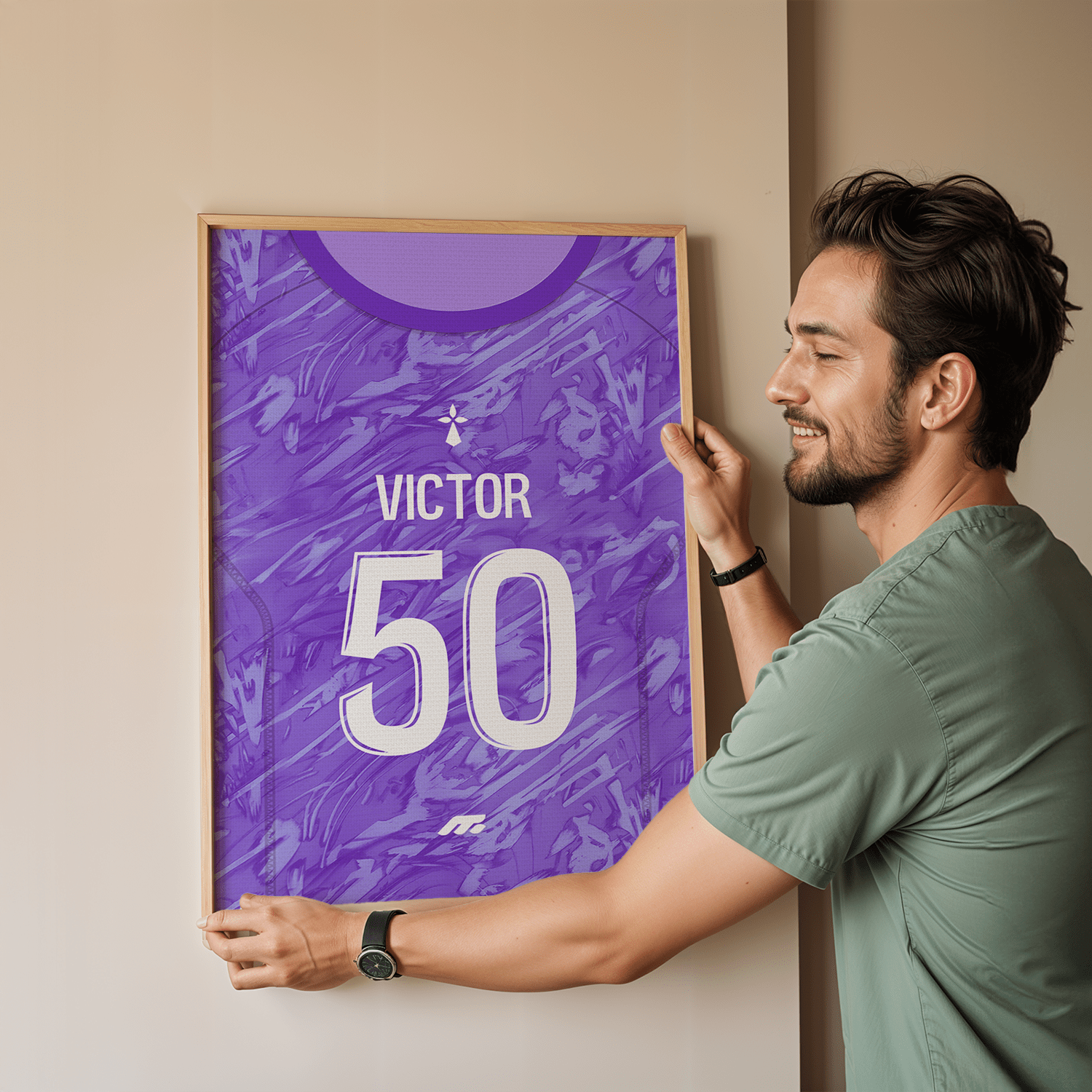 Affiche RENNES football personnalisable à imprimer