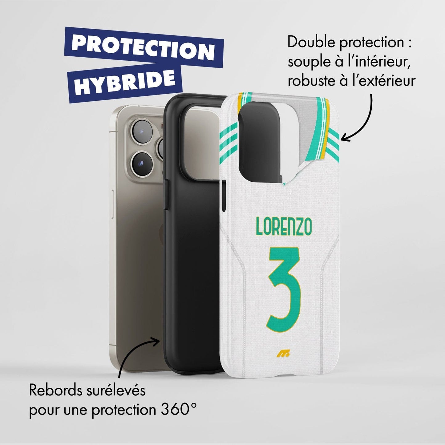 Coque de téléphone ROMA personnalisable pour téléphone