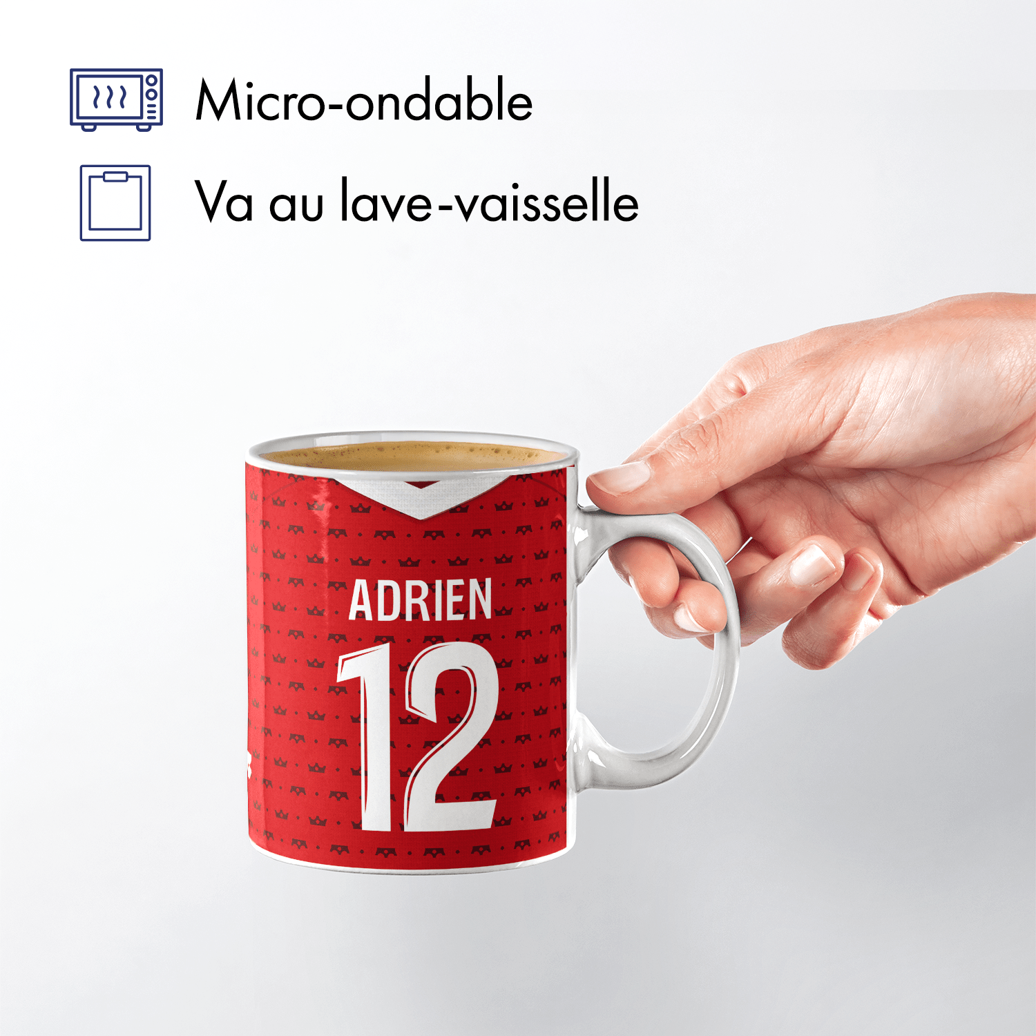 Mug Stade de Reims football personnalisable