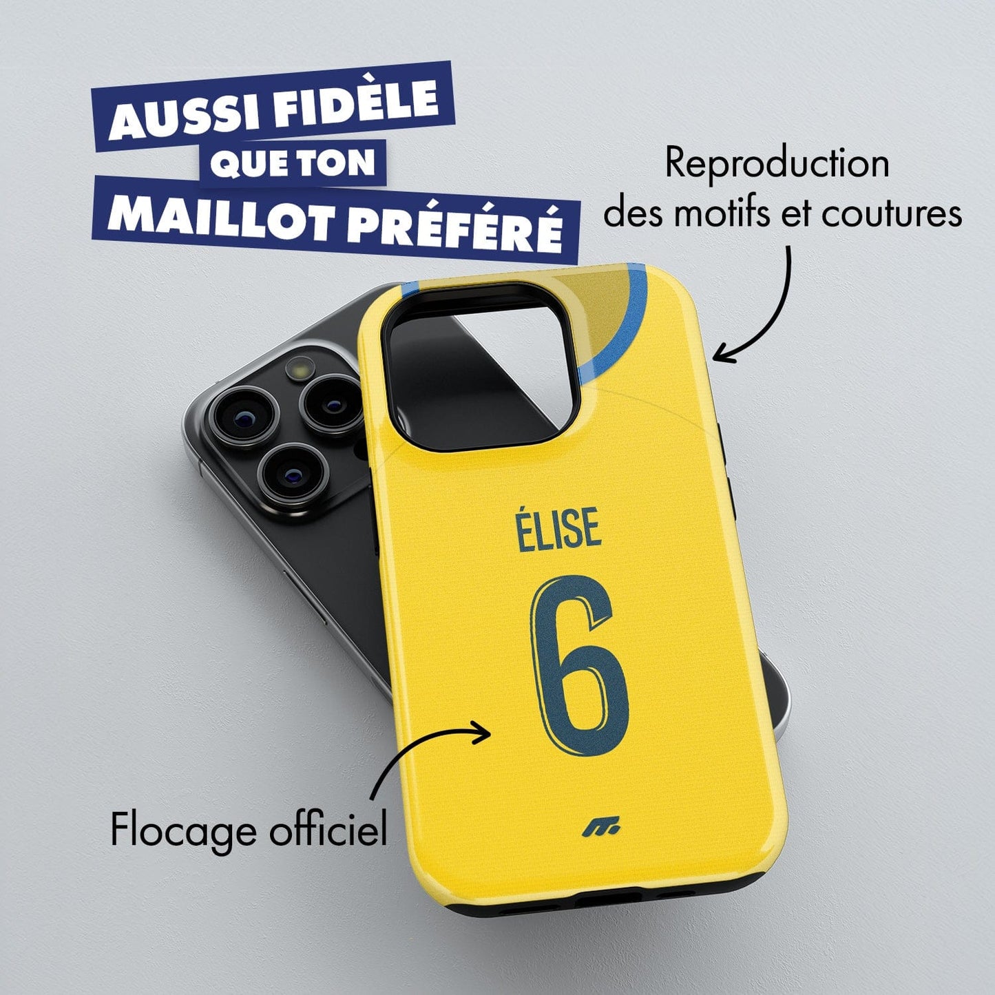 Coque de téléphone SOCHAUX personnalisable pour téléphone