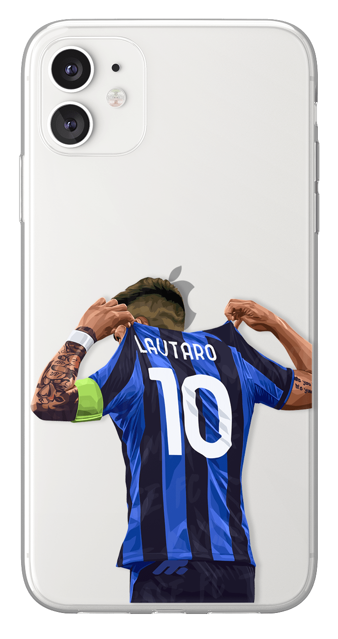 Coque de Lautaro Martinez avec Internazionale Milano, Etui de téléphone de Football