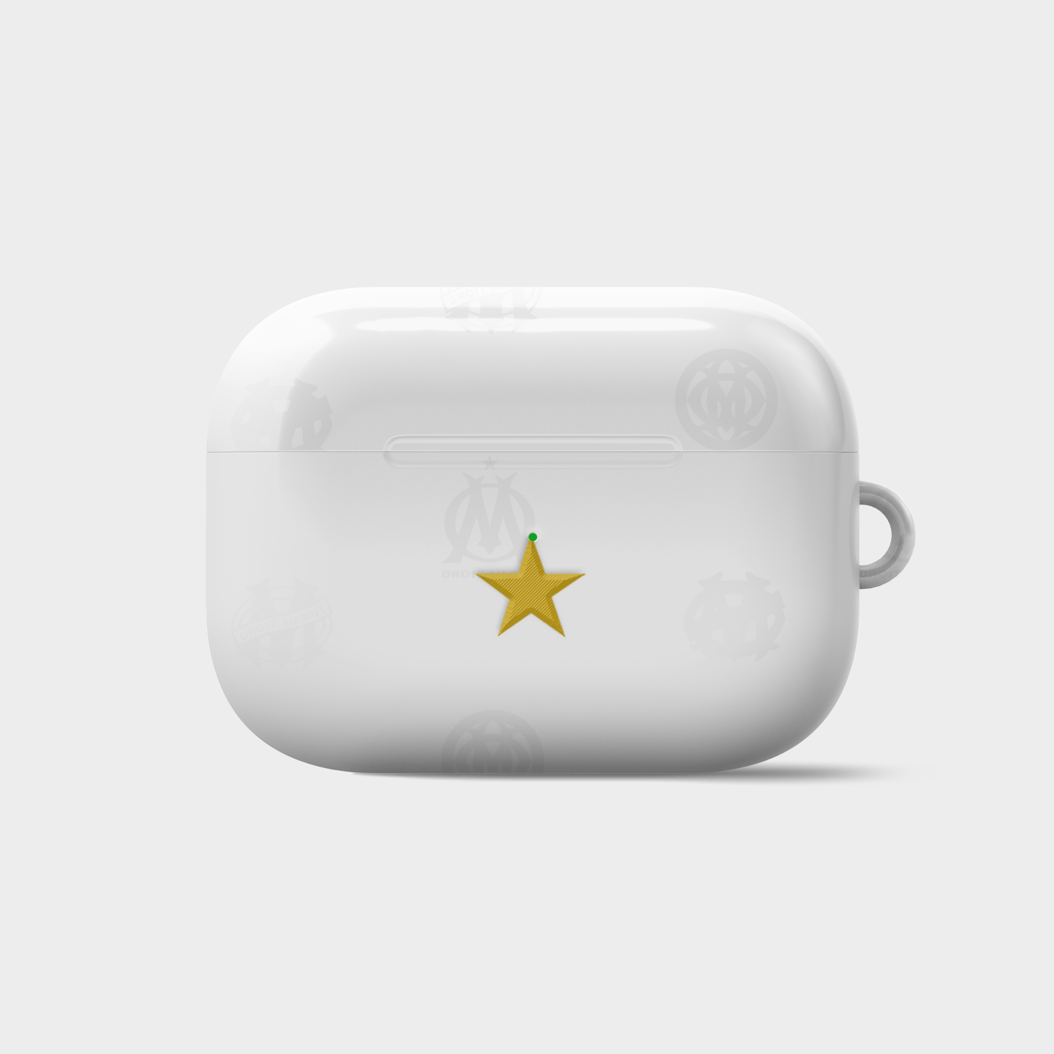 Coque pour AirPods & Samsung buds football Olympique de Marseille