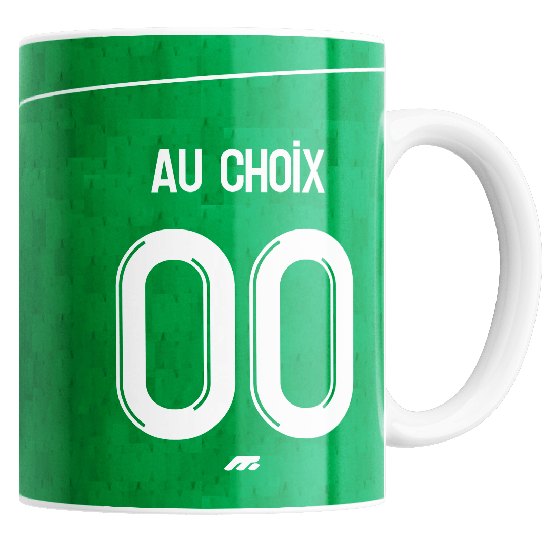Mug Saint-Etienne personnalisable - Pour les fans de l'ASSE
