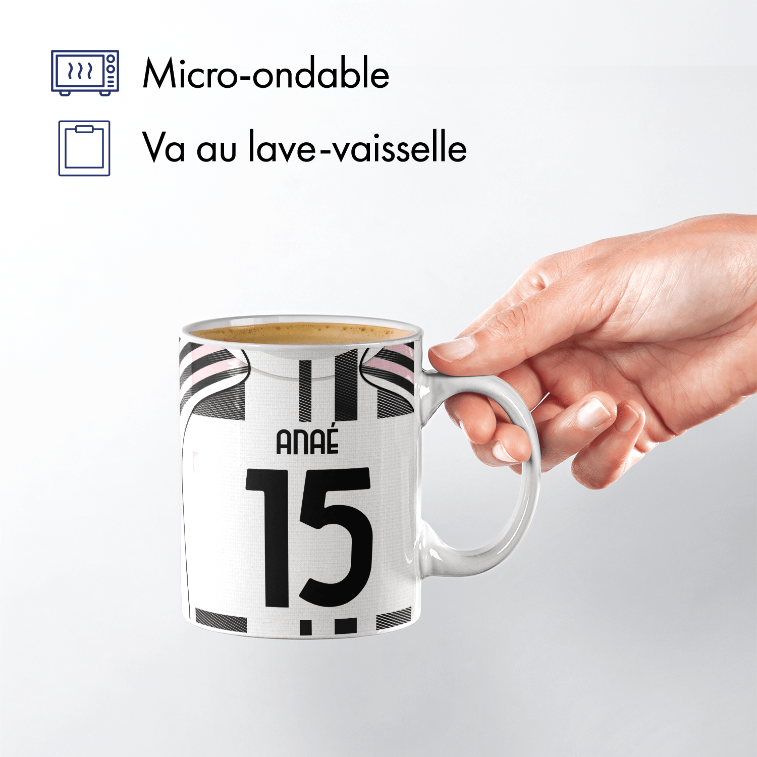 Mug Juventus Football Club football personnalisable