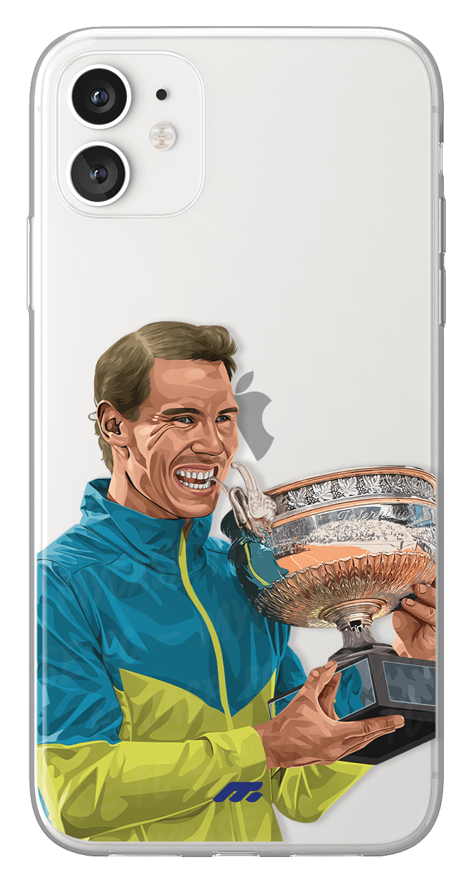 Coque de Rafael Nadal avec Rafael Nadal, Etui de téléphone de Tennis