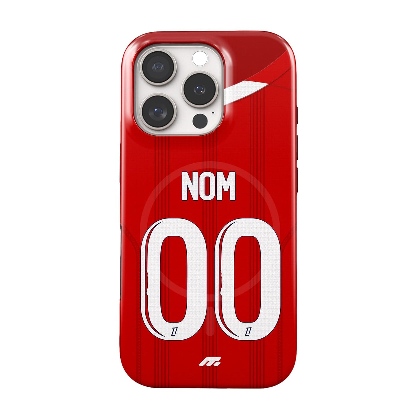 Coque de téléphone Magsafe Stade de Reims personnalisée