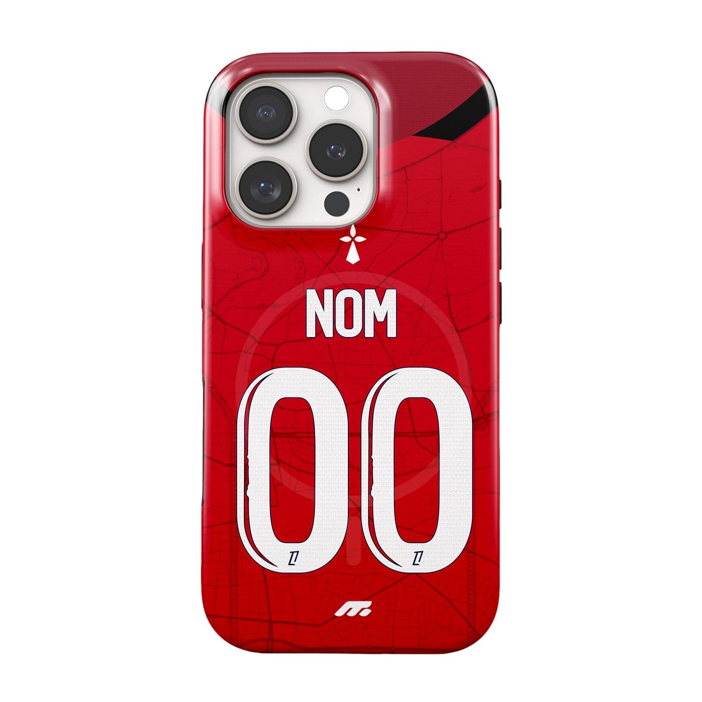 Coque de téléphone Magsafe Stade rennais personnalisée