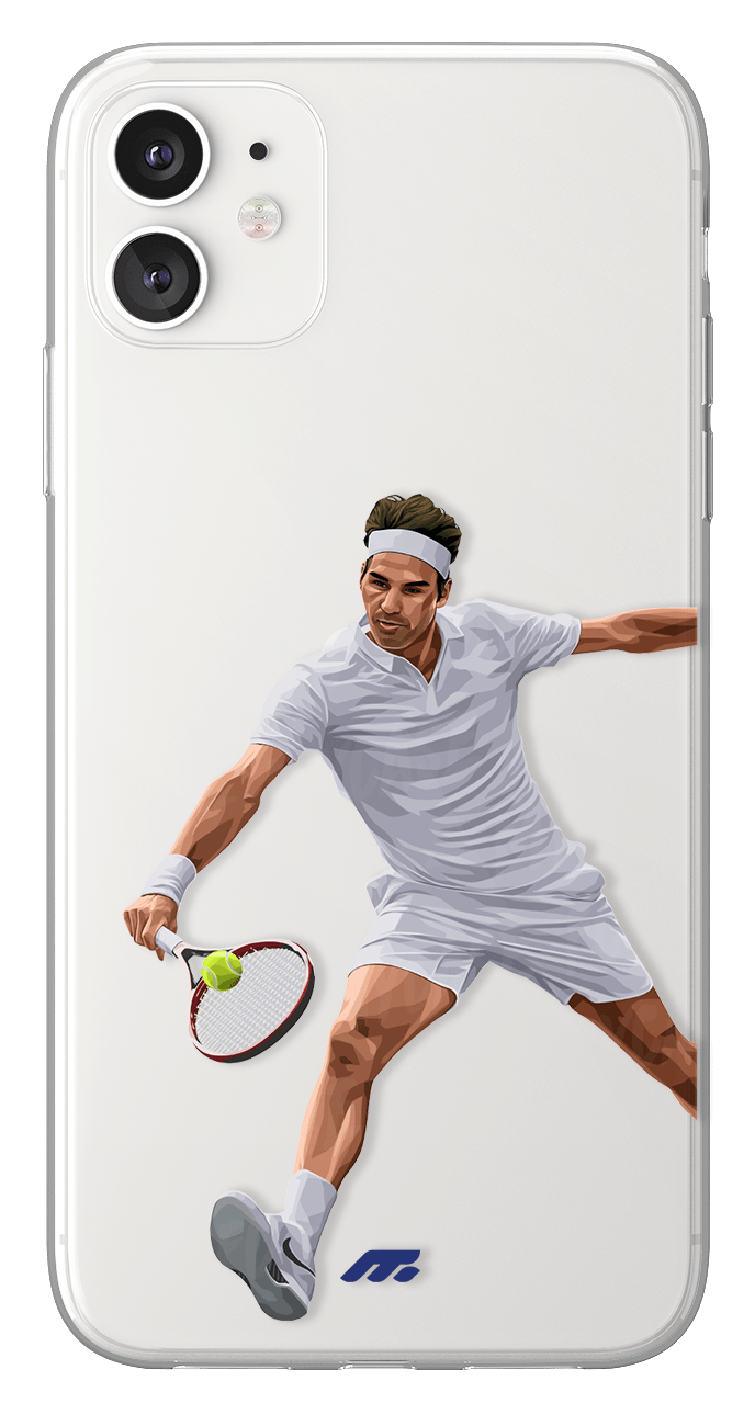 Coque de Roger Federer avec Roger Federer, Etui de téléphone de Tennis