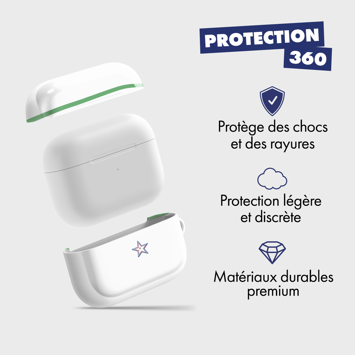 SAINT-ETIENNE EXTERIEUR - BOITIER D'ÉCOUTEURS