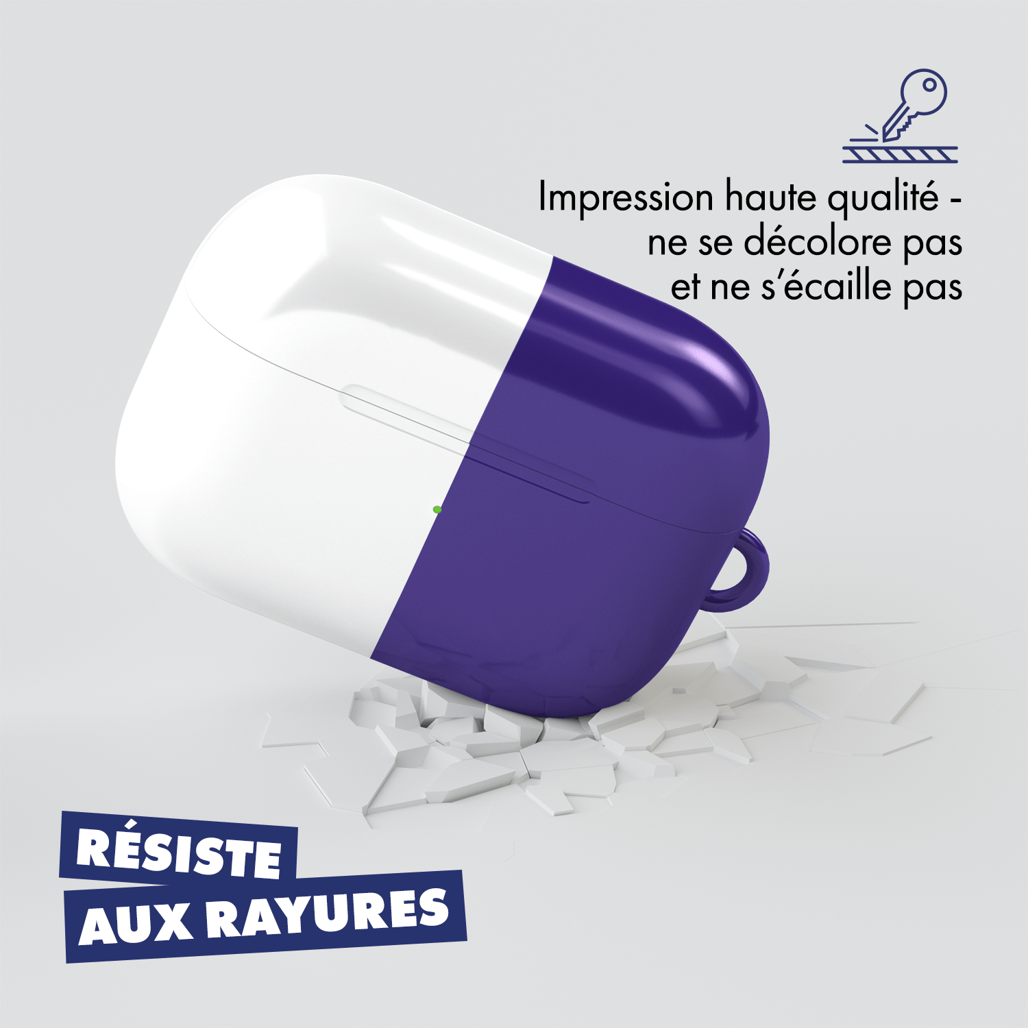 Coque pour AirPods & Samsung buds football Toulouse FC