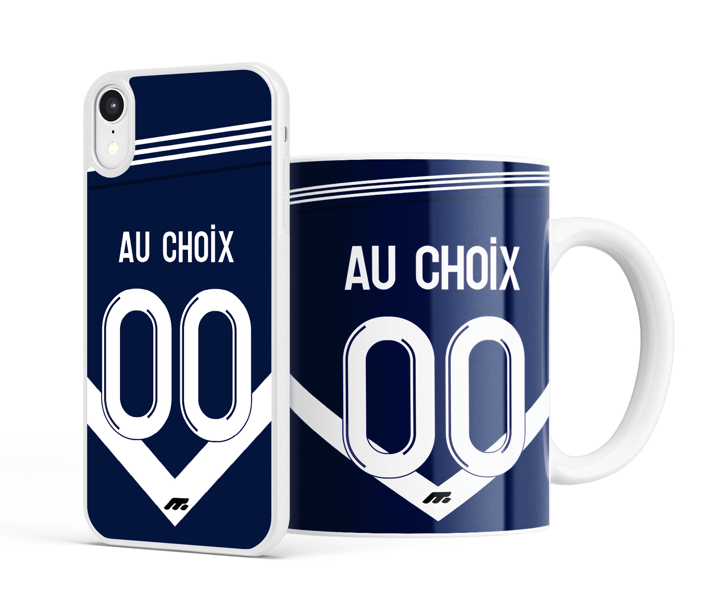 Coque Girondins de Bordeaux football personnalisable pour téléphone - iPhone, Samsung, Google, Xiaomi, Oppo