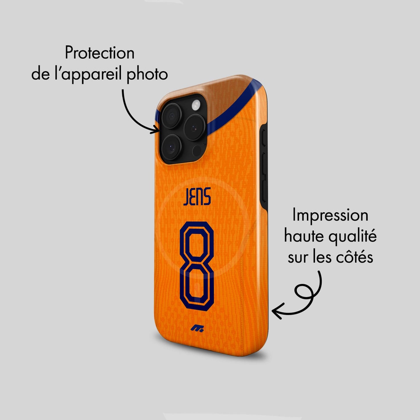 Coque de téléphone Magsafe Equipe de Pays Bas personnalisée